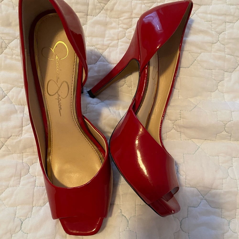 Red High Heeled shoes!